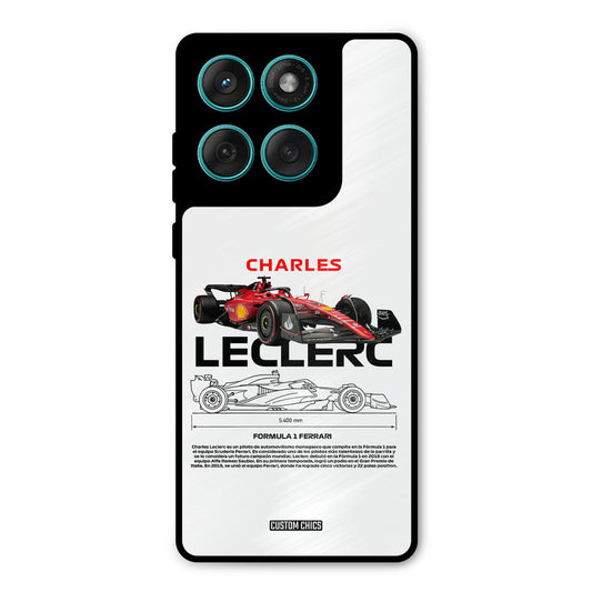 LECLERC Red Motorola Edge 60 Fusion Mobile Back Cover - Car&Bike PrintShield Case
