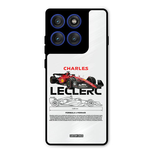 LECLERC Red Motorola Edge 60 Pro Mobile Back Cover - Car&Bike PrintShield Case