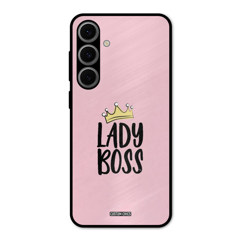 Lady Boss Samsung Galaxy S24 Mobile Back Cover - Cute PrintShield Case