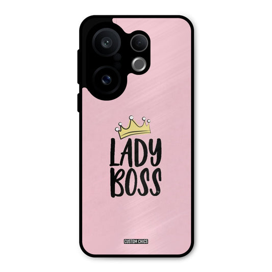 Lady Boss Vivo X200 FE Mobile Back Cover - Cute PrintShield Case