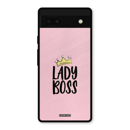 Lady Boss Google Pixel 6a Mobile Back Cover - Cute PrintShield Case