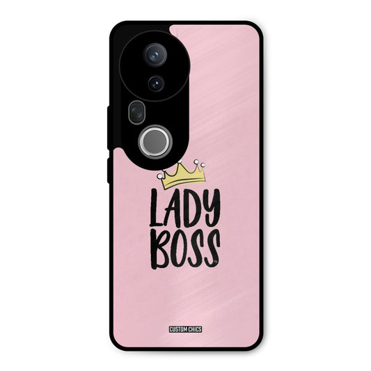 Lady Boss Vivo T4 Ultra Mobile Back Cover - Cute PrintShield Case