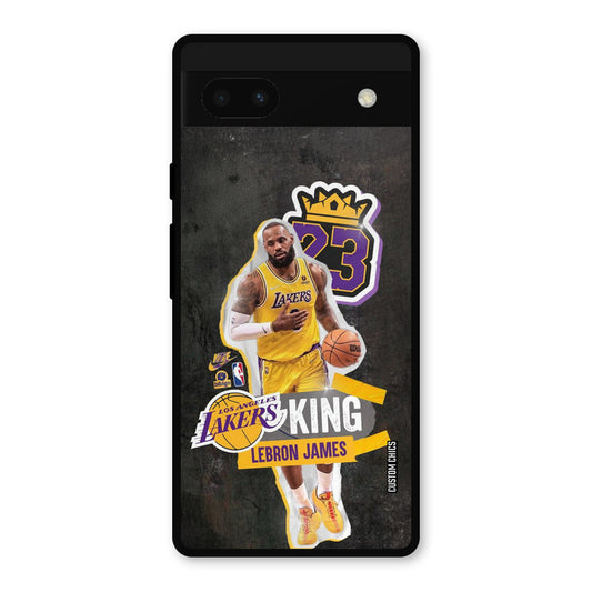 Lebron James Google Pixel 6a Mobile Back Cover - Sports PrintShield Case