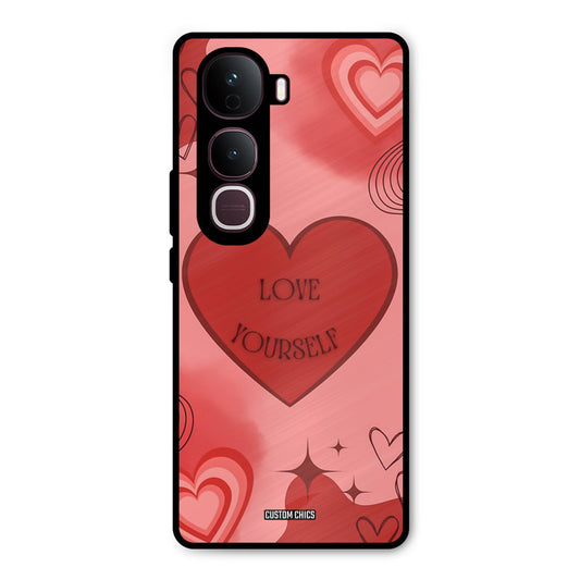 Love Yourself Vivo Y400 Pro Mobile Back Cover - Cute PrintShield Case