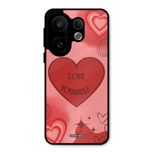 Love Yourself Vivo X200 FE Mobile Back Cover - Cute PrintShield Case