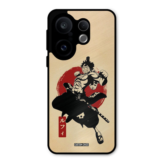 Luffy Painting Vivo X200 FE Mobile Back Cover - Anime PrintShield Case