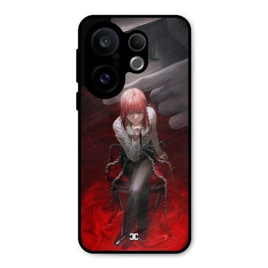 Makima Chains Vivo X200 FE Mobile Back Cover - Anime PrintShield Case