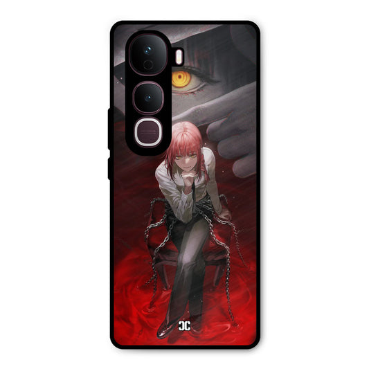 Makima Chains Vivo Y400 Pro Mobile Back Cover - Anime PrintShield Case