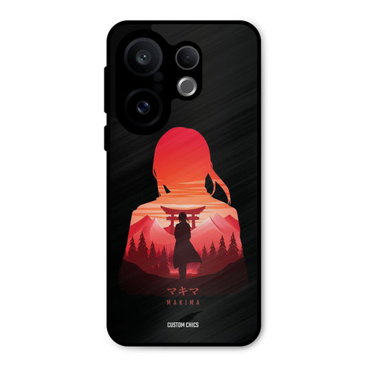 Makima Vivo X200 FE Mobile Back Cover - Anime PrintShield Case