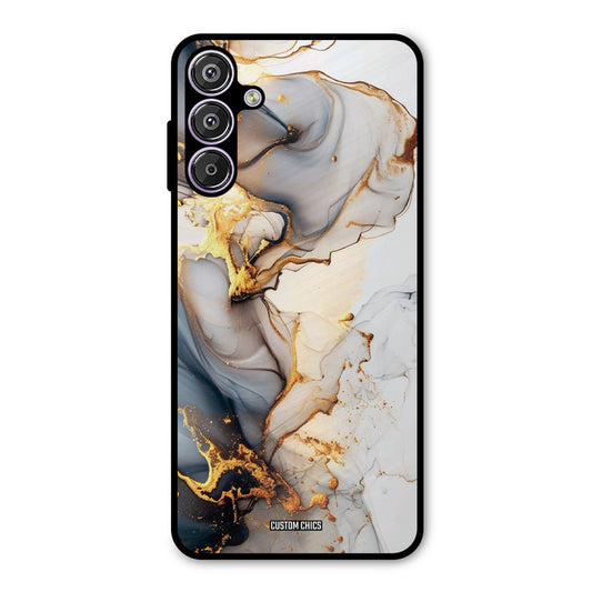 Marble Art Samsung Galaxy M15 Mobile Back Cover - Aesthetic PrintShield Case
