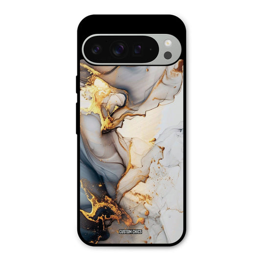 Marble Art Google Pixel 9 Pro XL Mobile Back Cover - Aesthetic PrintShield Case