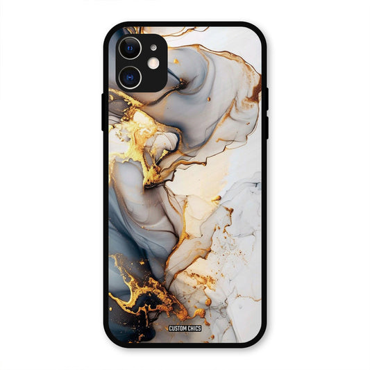 Marble Art IPhone 11 Mobile Back Cover - Aesthetic PrintShield Case