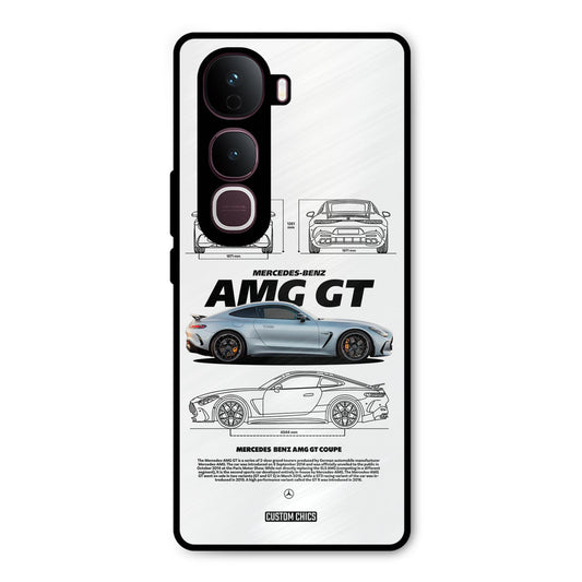 Merc AMG GT Vivo Y400 Pro Mobile Back Cover - Car&Bike PrintShield Case