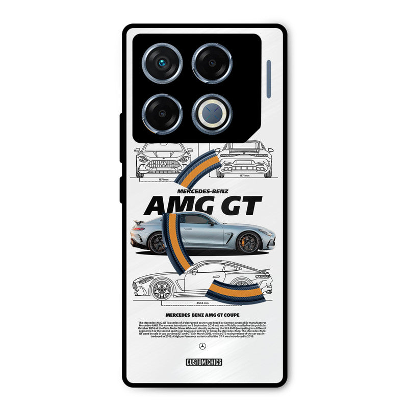 Merc AMG GT Infinix GT 20 Pro Mobile Back Cover - Car&Bike PrintShield Case