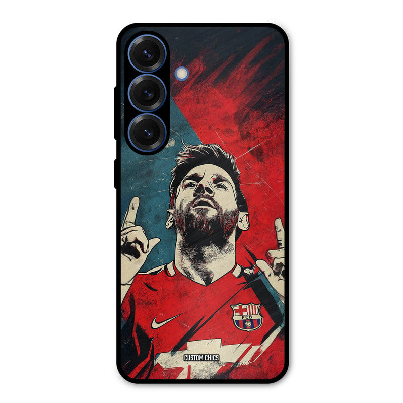 Messi Art Samsung Galaxy S25 Plus Mobile Back Cover - Sports PrintShield Case