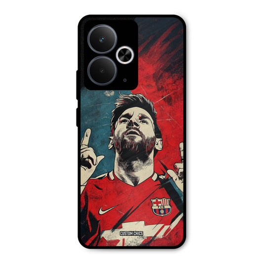 Messi Art Realme 14T Mobile Back Cover - Sports PrintShield Case