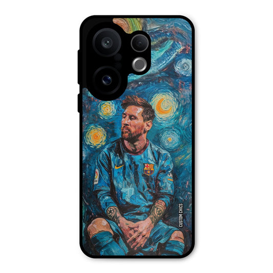 Messi Painting Vivo X200 FE Mobile Back Cover - Sports PrintShield Case