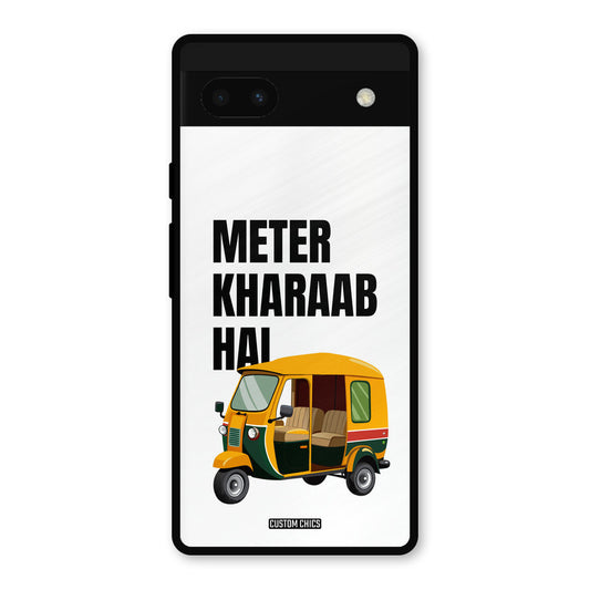 Meter Kharaab Hai Google Pixel 6a Mobile Back Cover - Typography PrintShield Case