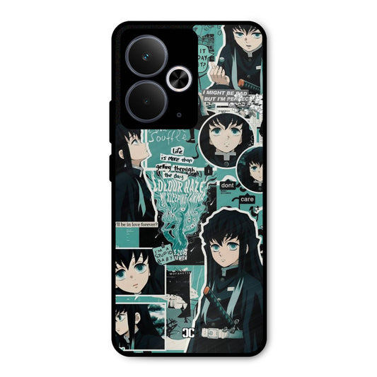 Muichiro Thoughts Realme 14T Mobile Back Cover - Anime PrintShield Case