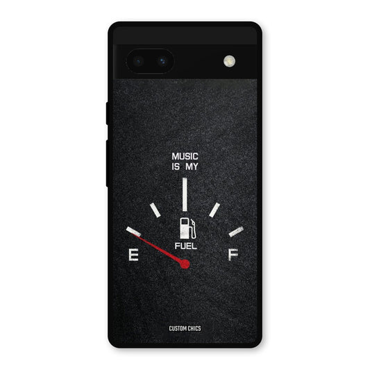 Music Fuel Google Pixel 6a Mobile Back Cover - Typography PrintShield Case