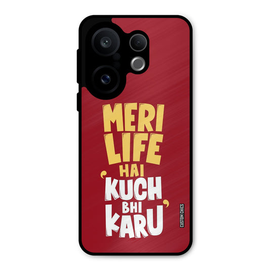 My Life Vivo X200 FE Mobile Back Cover - Typography PrintShield Case