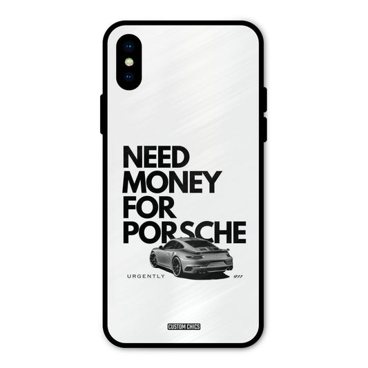 Need Money iPhone XS Mobile Back Cover - Car&Bike PrintShield Case