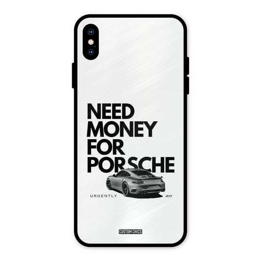 Need Money iPhone XS Max Mobile Back Cover - Car&Bike PrintShield Case