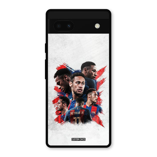 Neymar Group Google Pixel 6a Mobile Back Cover - Sports PrintShield Case