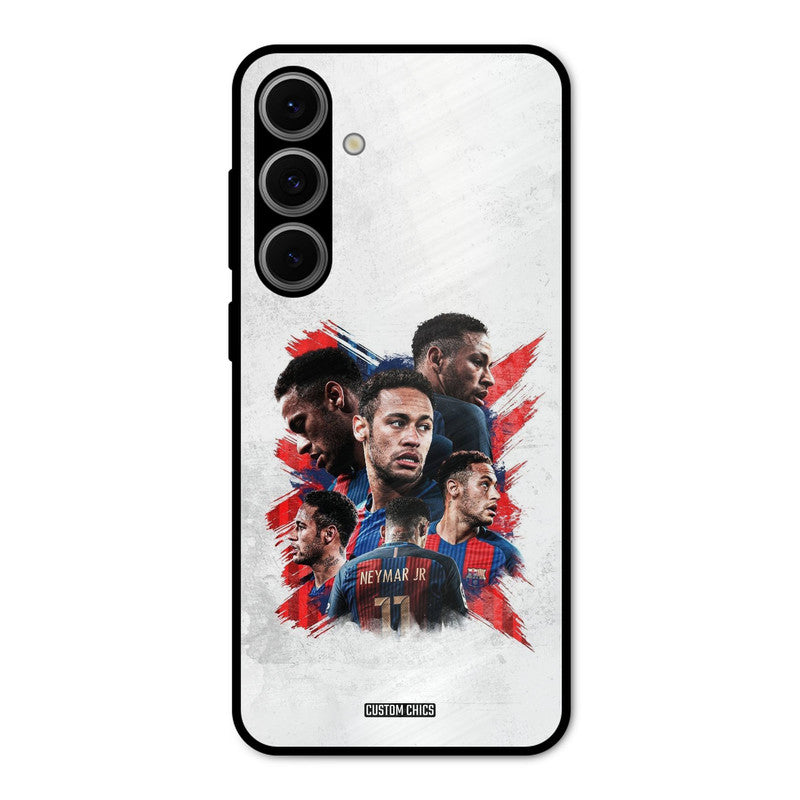 Neymar Group Samsung Galaxy S24 FE Mobile Back Cover - Sports PrintShield Case