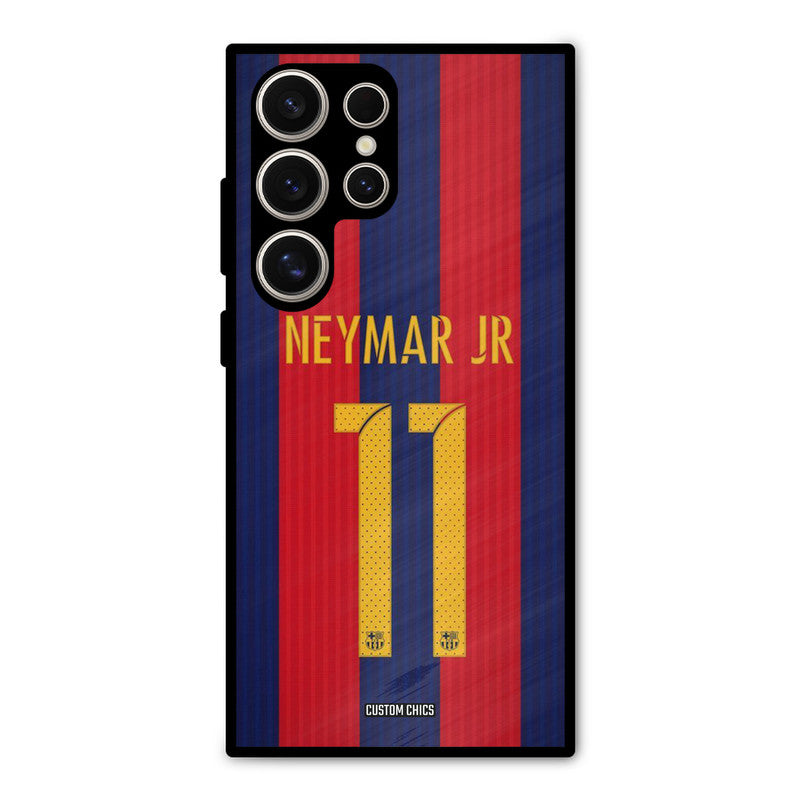 Neymar Jersey Samsung Galaxy S24 Ultra Mobile Back Cover - Sports PrintShield Case