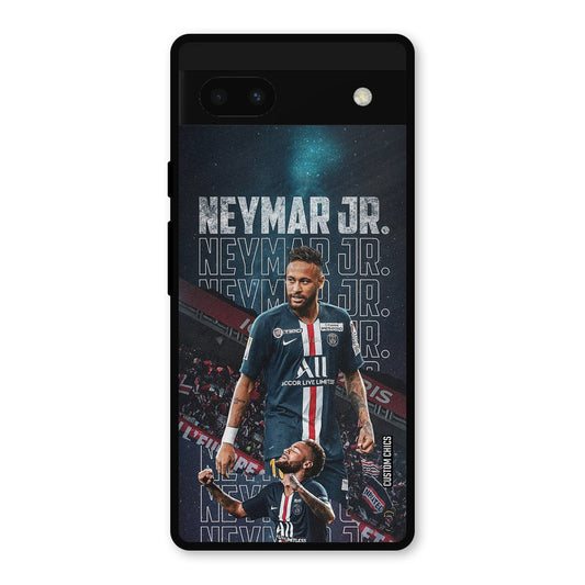Neymar Junior Google Pixel 6a Mobile Back Cover - Sports PrintShield Case