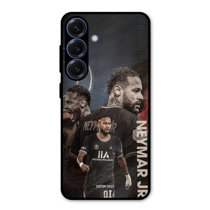 Neymar Portrait Samsung Galaxy S25 Mobile Back Cover - Sports PrintShield Case