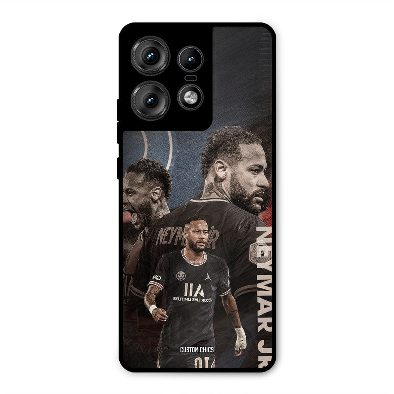 Neymar Portrait Motorola Edge 50 Pro Mobile Back Cover - Sports PrintShield Case