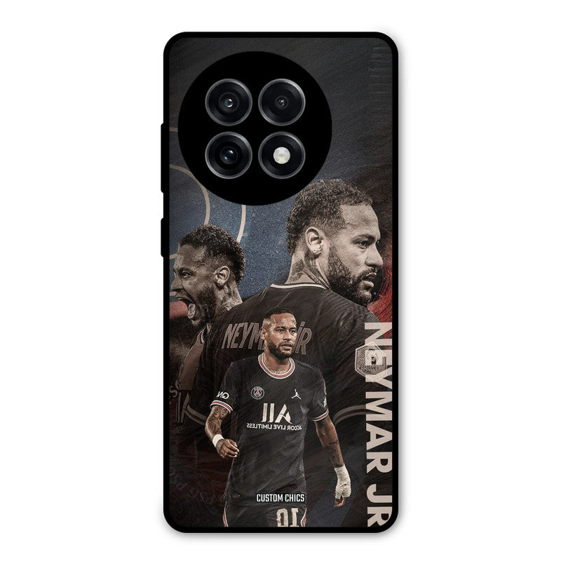 Neymar Portrait OnePlus 13R Mobile Back Cover - Sports PrintShield Case