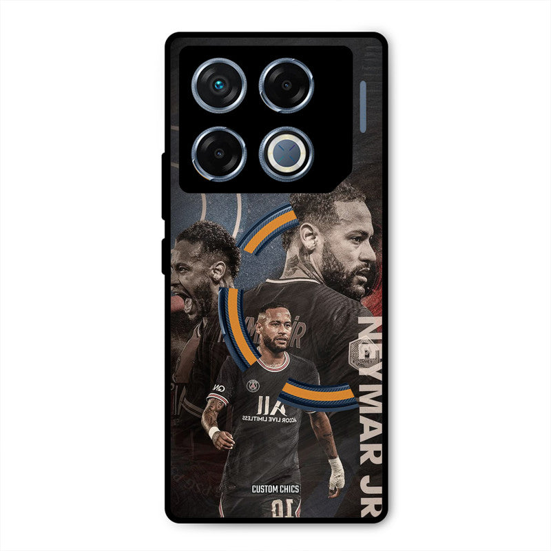 Neymar Portrait Infinix GT 20 Pro Mobile Back Cover - Sports PrintShield Case