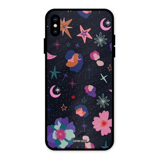 Night Pattern iPhone XS Max Mobile Back Cover - Aesthetic PrintShield Case