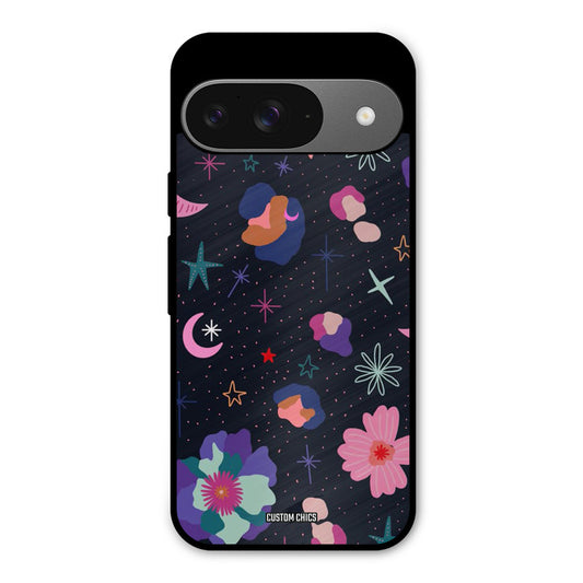 Night Pattern Google Pixel 9 Mobile Back Cover - Aesthetic PrintShield Case