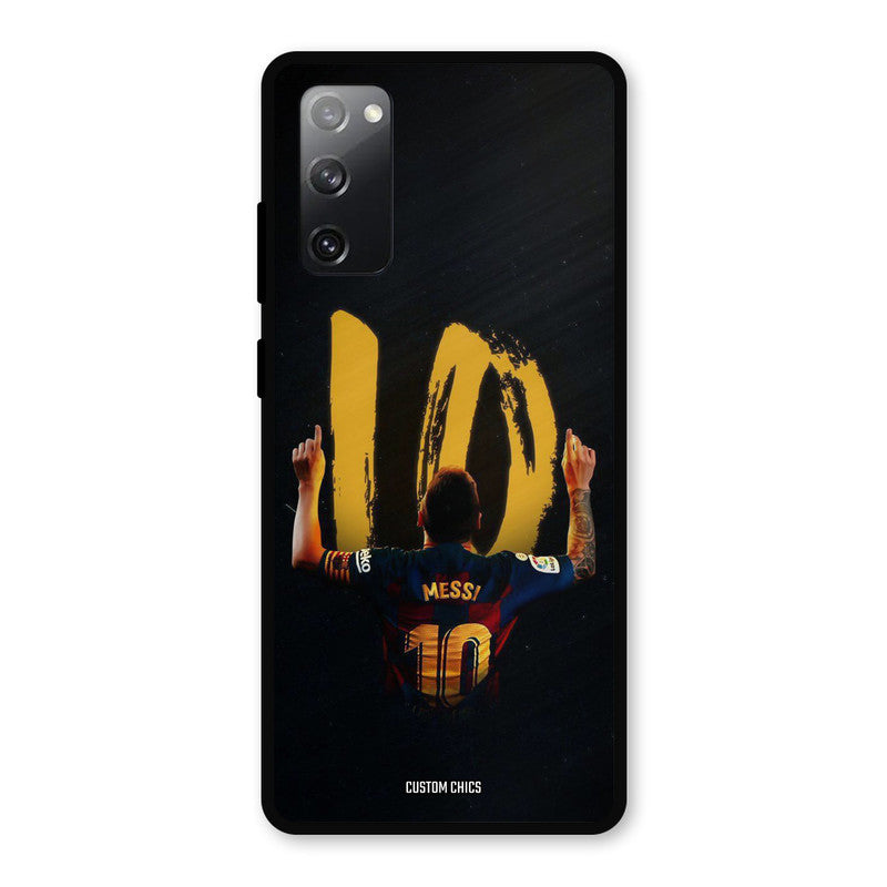 Number Ten Messi Samsung Galaxy S20 FE 5G Mobile Back Cover - Sports PrintShield Case