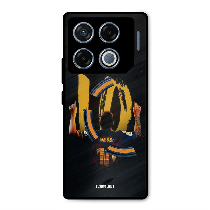 Number Ten Messi Infinix GT 20 Pro Mobile Back Cover - Sports PrintShield Case