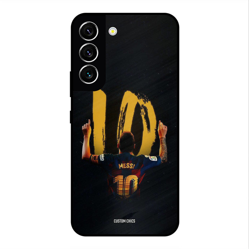 Number Ten Messi Samsung Galaxy S22 Mobile Back Cover - Sports PrintShield Case