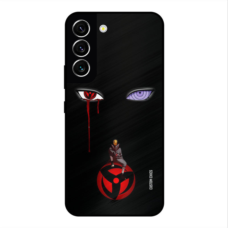 Obito Eyes Samsung Galaxy S22 Mobile Back Cover - Anime PrintShield Case