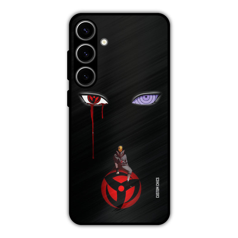 Obito Eyes Samsung Galaxy S24 Plus Mobile Back Cover - Anime PrintShield Case