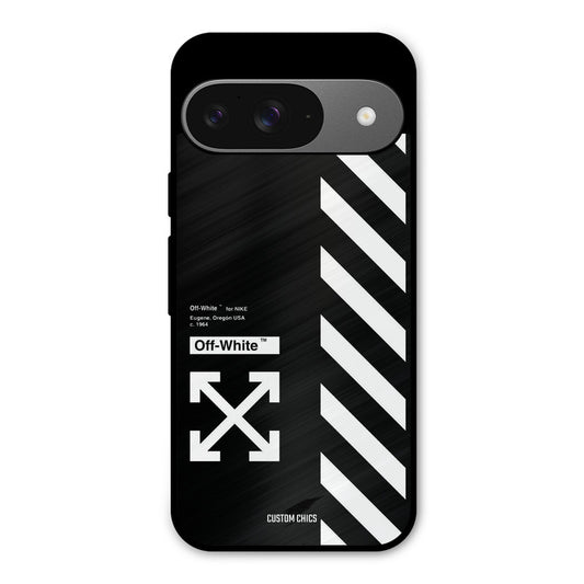 Off White Google Pixel 9 Mobile Back Cover - Aesthetic PrintShield Case
