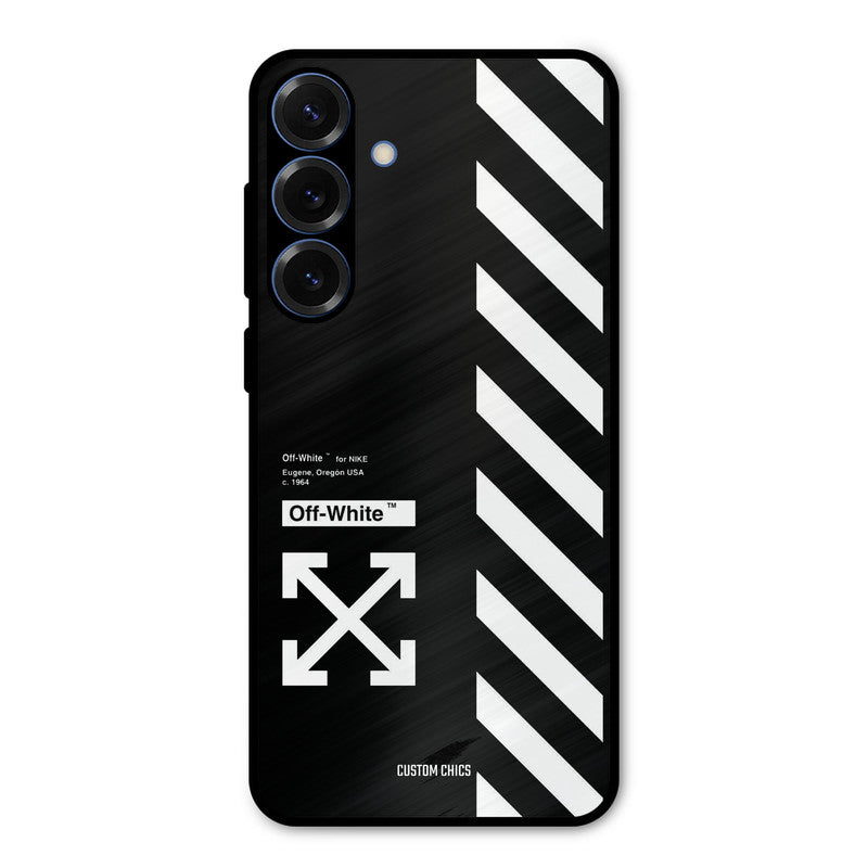 Off White Samsung Galaxy S25 Plus Mobile Back Cover - Aesthetic PrintShield Case