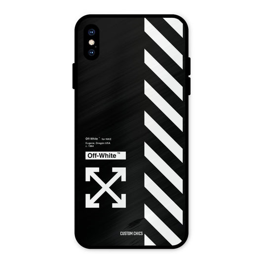 Off White iPhone XS Max Mobile Back Cover - Aesthetic PrintShield Case
