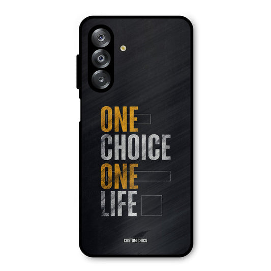 One Life Samsung Galaxy A17 Mobile Back Cover - Typography PrintShield Case