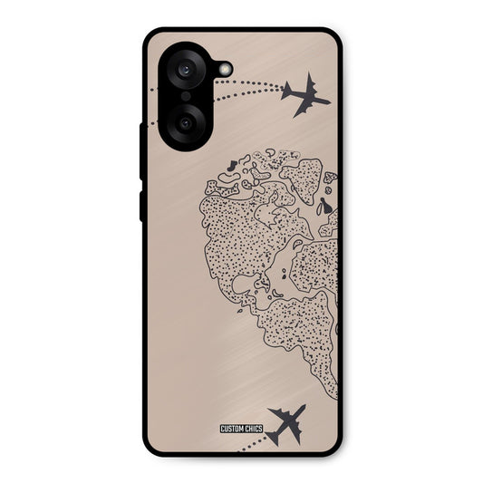 Other Half map Oneplus Nord CE5 Mobile Back Cover - Cute PrintShield Case
