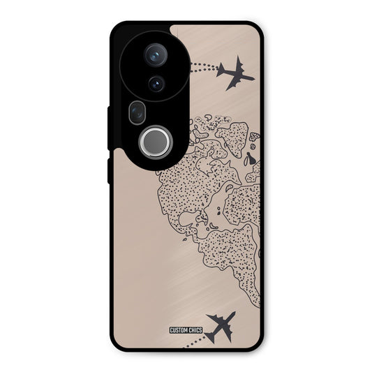 Other Half map Vivo T4 Ultra Mobile Back Cover - Cute PrintShield Case