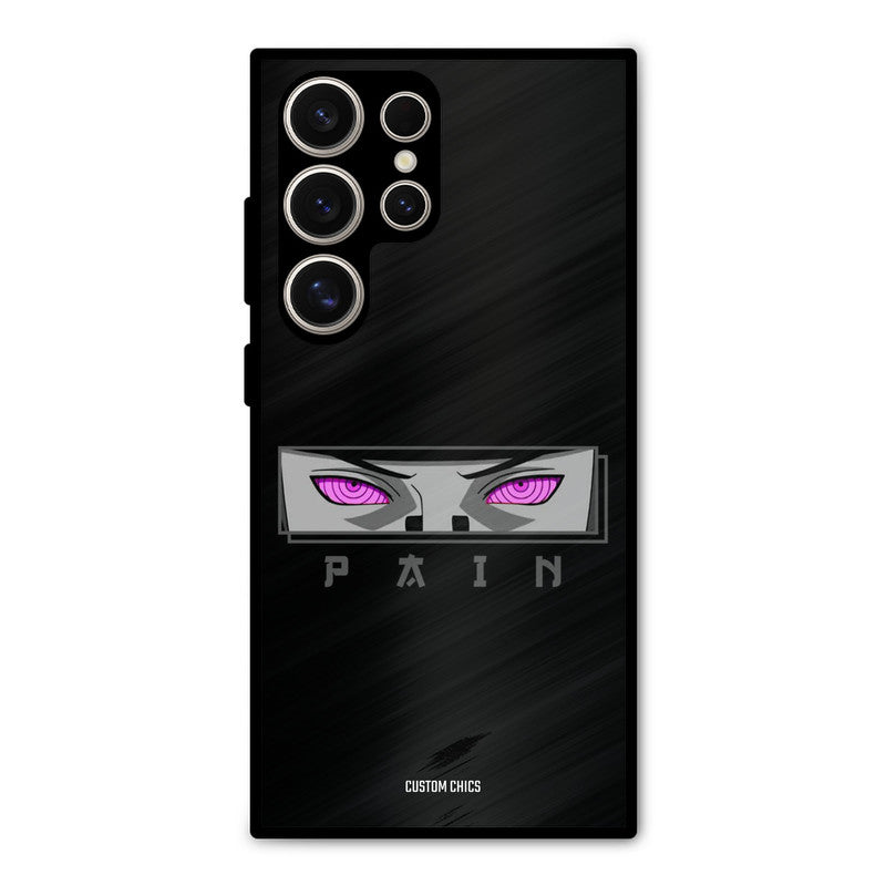 Pain Eyes Samsung Galaxy S24 Ultra Mobile Back Cover - Anime PrintShield Case