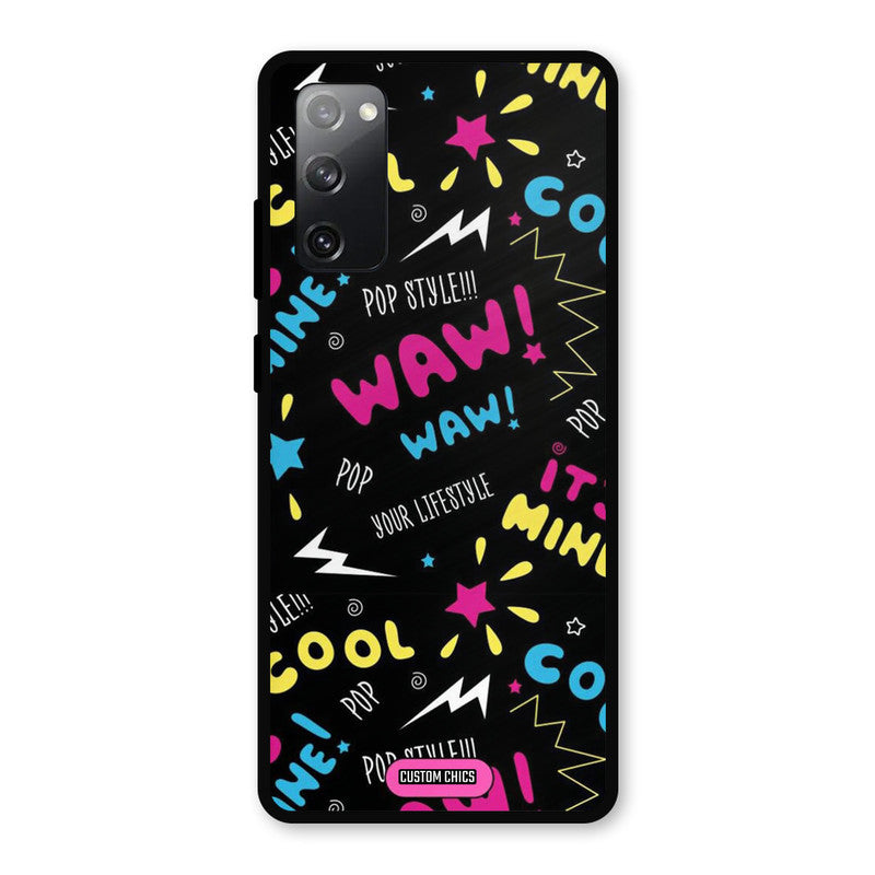 Paper Pop Samsung Galaxy S20 FE 5G Mobile Back Cover - Aesthetic PrintShield Case